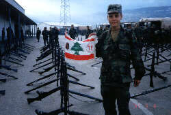 Imad in the Lebanese Army!